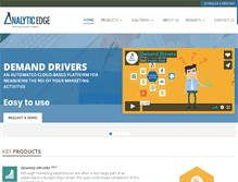 Tablet Screenshot of analytic-edge.com